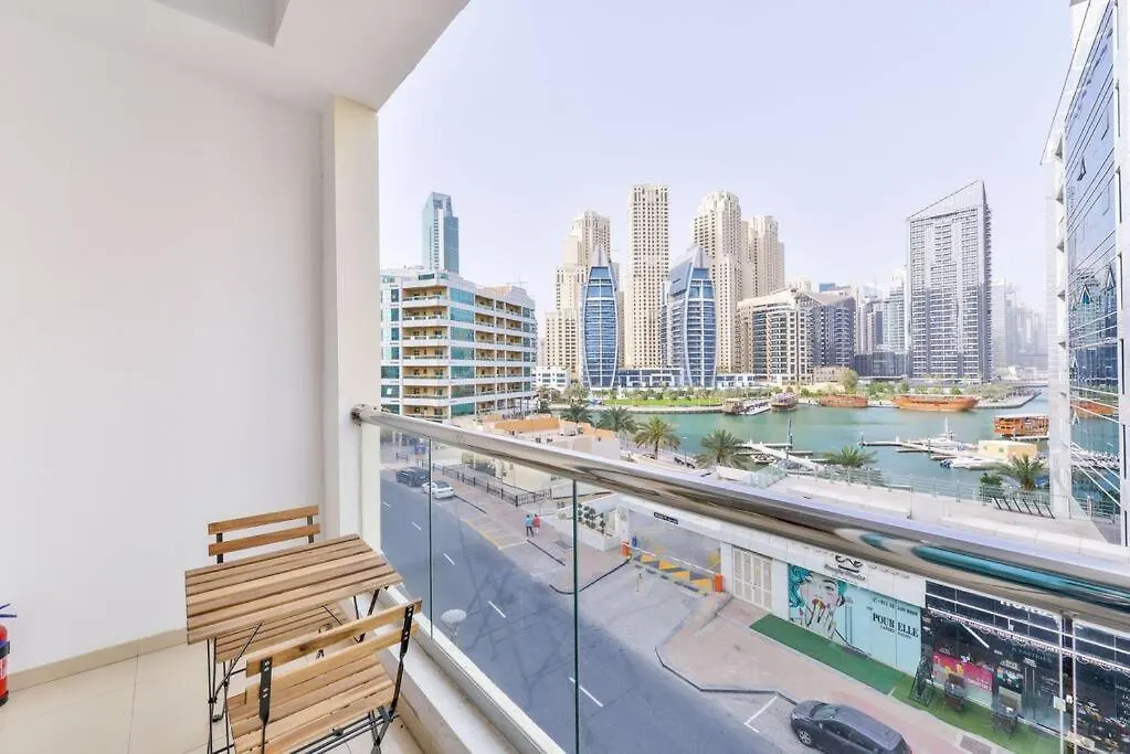 The Best Balcony With View For Marina. Dubai United Arab Emirates