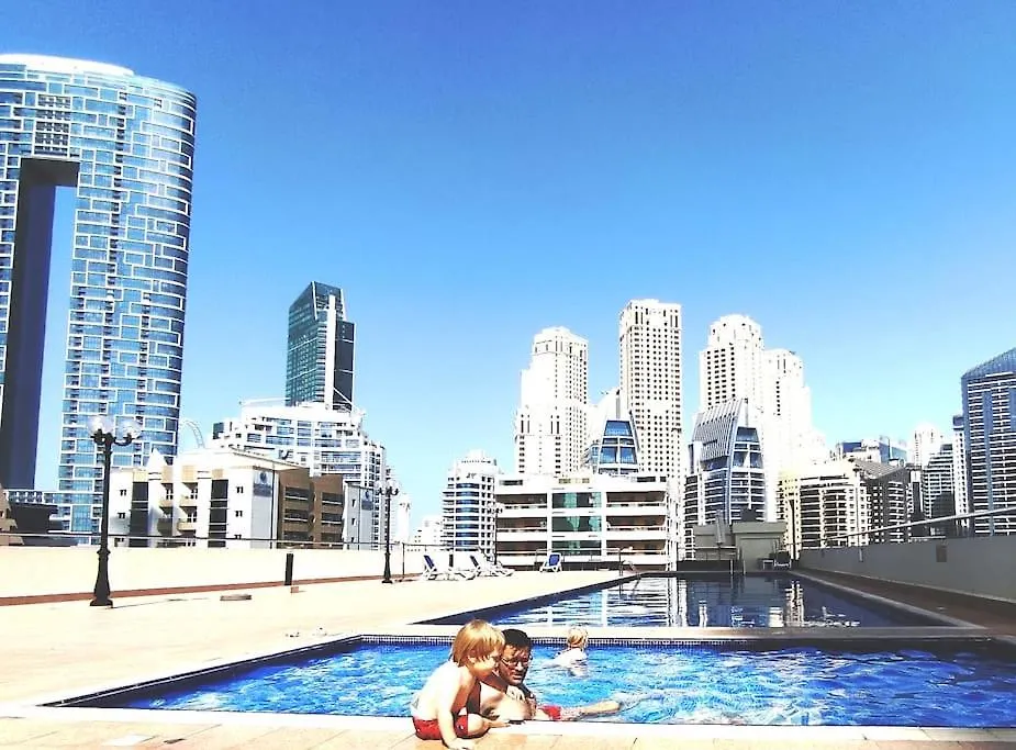 דובאי The Best Balcony With View For Marina. דירה